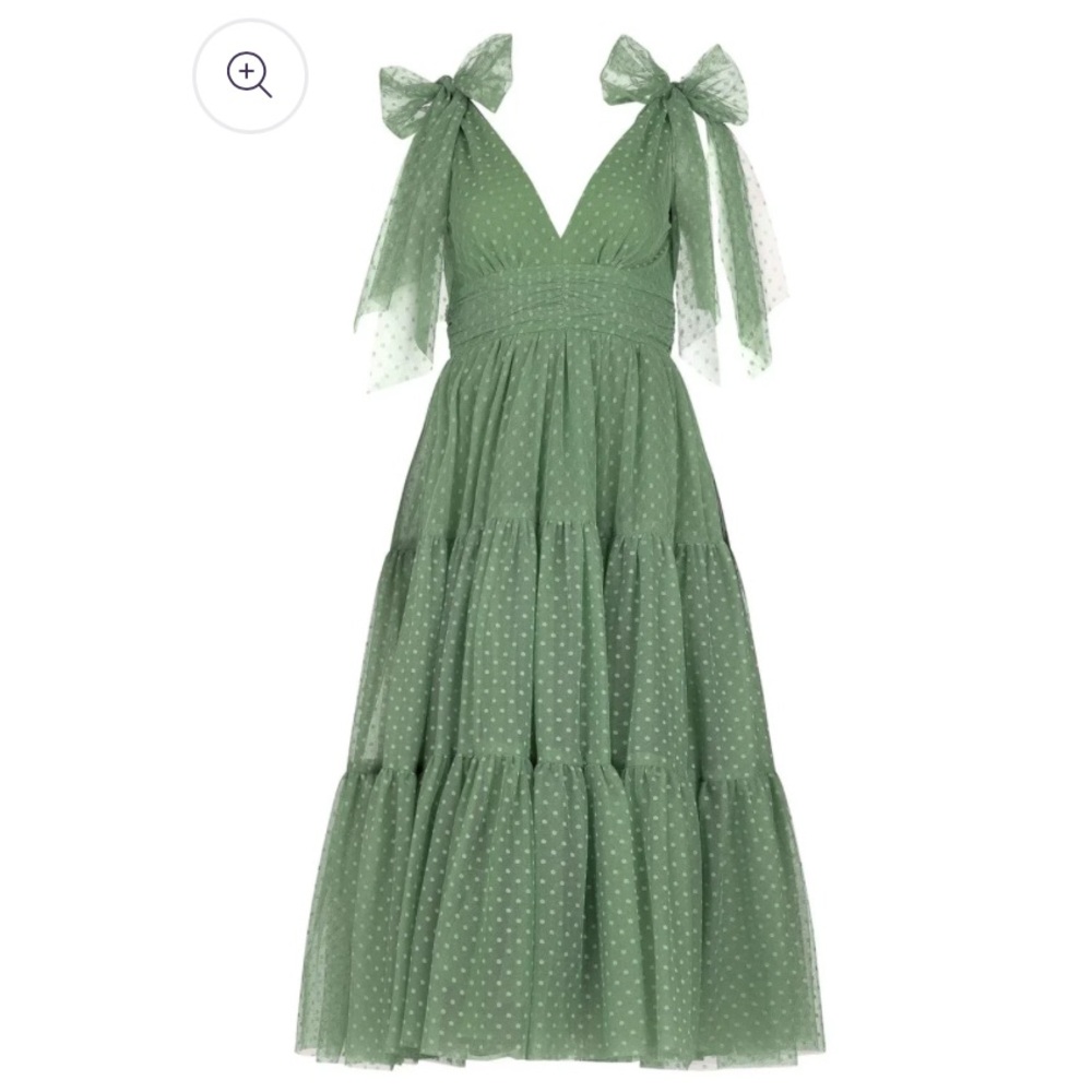 Jessa Kae Jeanne Dress in Sage